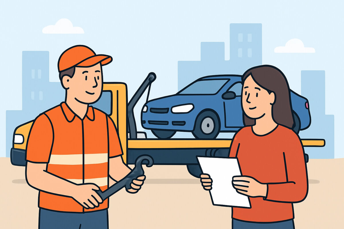 Autoliiton jäsenetu hinauksessa – palvelun laajuus