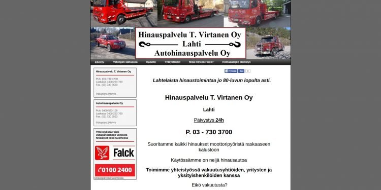 Hinauspalvelu T. Virtanen Oy