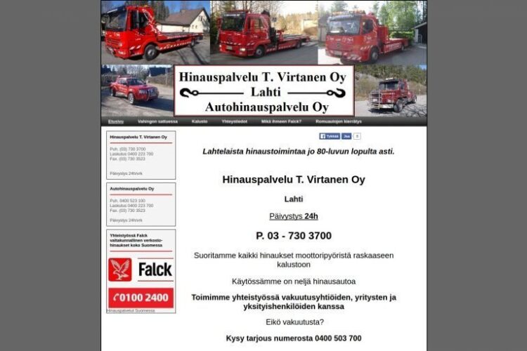 Hinauspalvelu T. Virtanen Oy