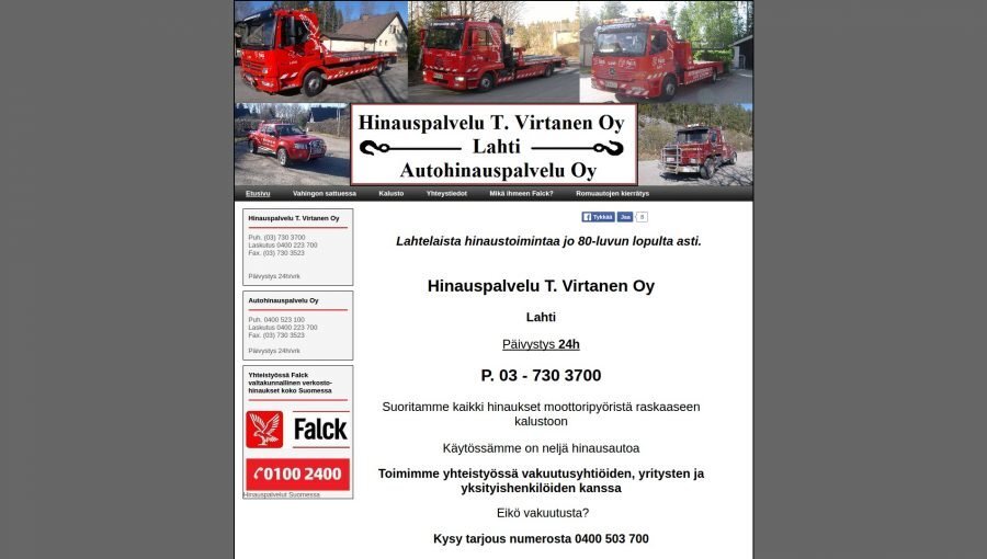 Hinauspalvelu T. Virtanen Oy